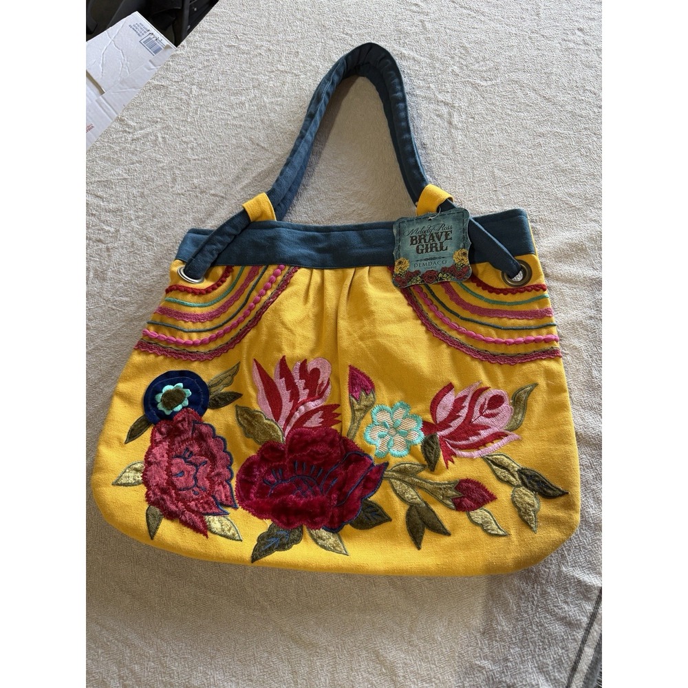 NWT Melody Ross Brave Girl Demdaco Canvas Bag